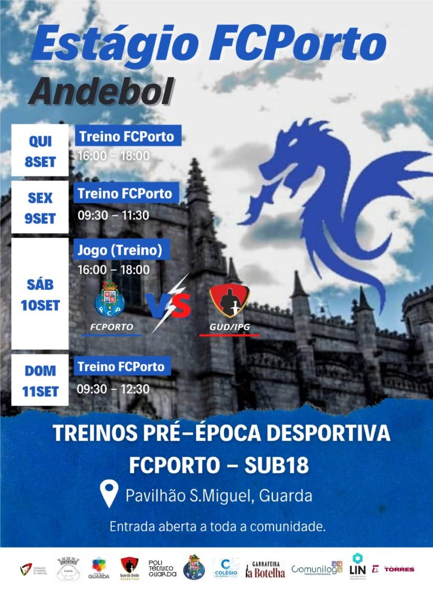 FC Porto de Andebol Sub-18 estagia na Guarda